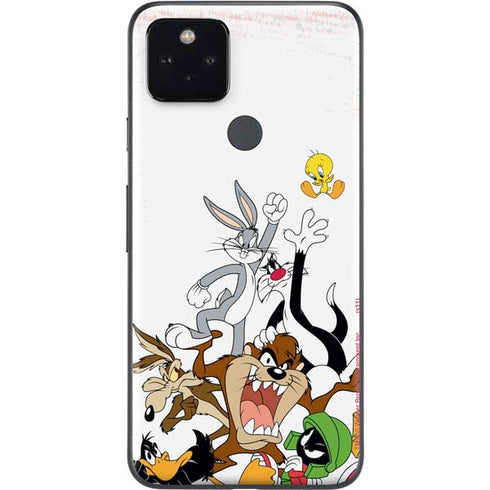 Looney Tunes All Together Google Pixel 5a Skin